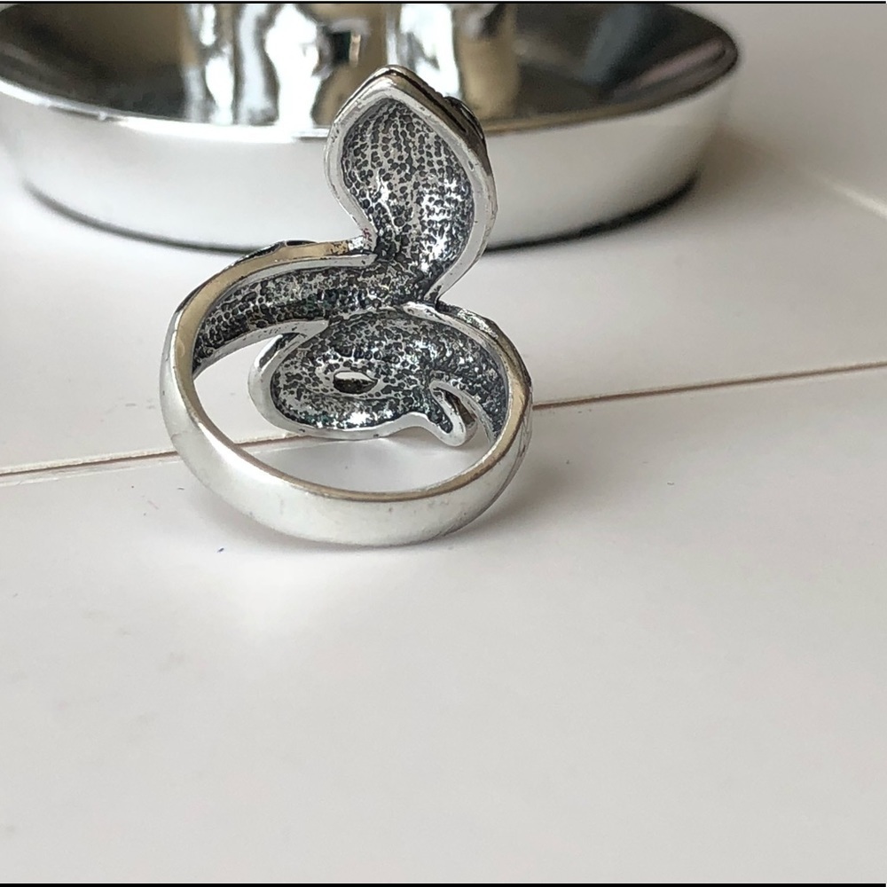 Silver Cobra Snake Ring 🐍 - Picture 3 of 5